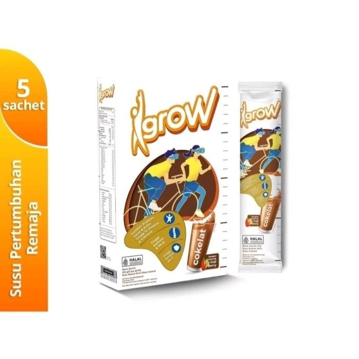 

(Expert) IGROW susu bubuk tumbuh kembang anak extra goji berry coklat
