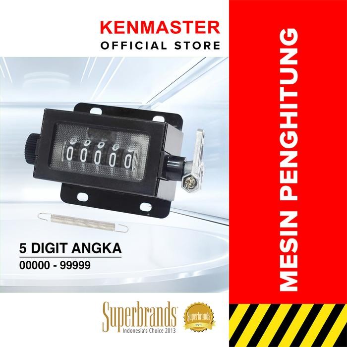 

Mesin Hitung Cepat - Machine Counter KM-M67 - Alat Hitung 5 Digit - OL095