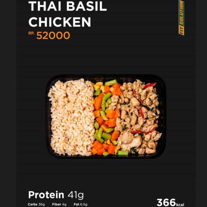 

(Expert) Low Cal Thai Basil Chicken Breast. Healthy Diet Catering