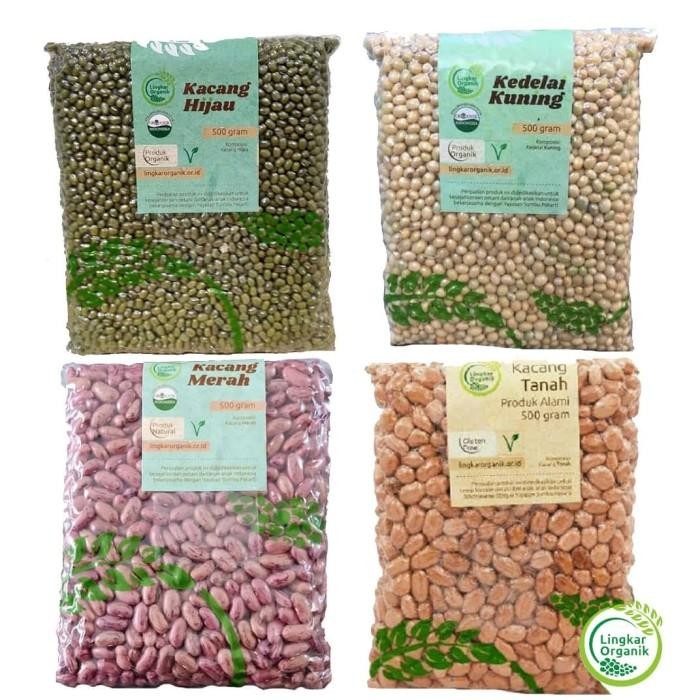 

(Expert) Kacang Merah / Kacang Hijau /Kedelai Organik Kacang Tanah 500gr
