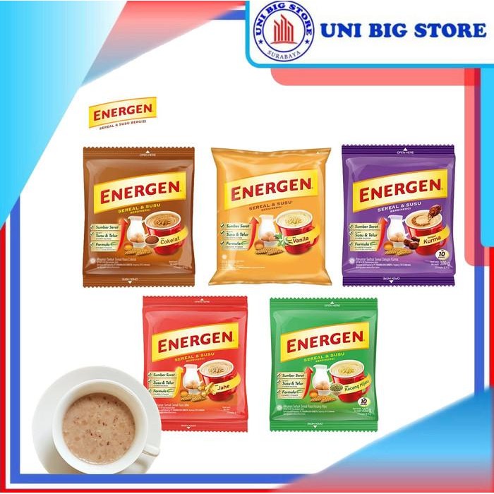 

(Expert) Energen Cereal Sereal Susu Vanila Jahe Coklat Kurma Kacang Hijau
