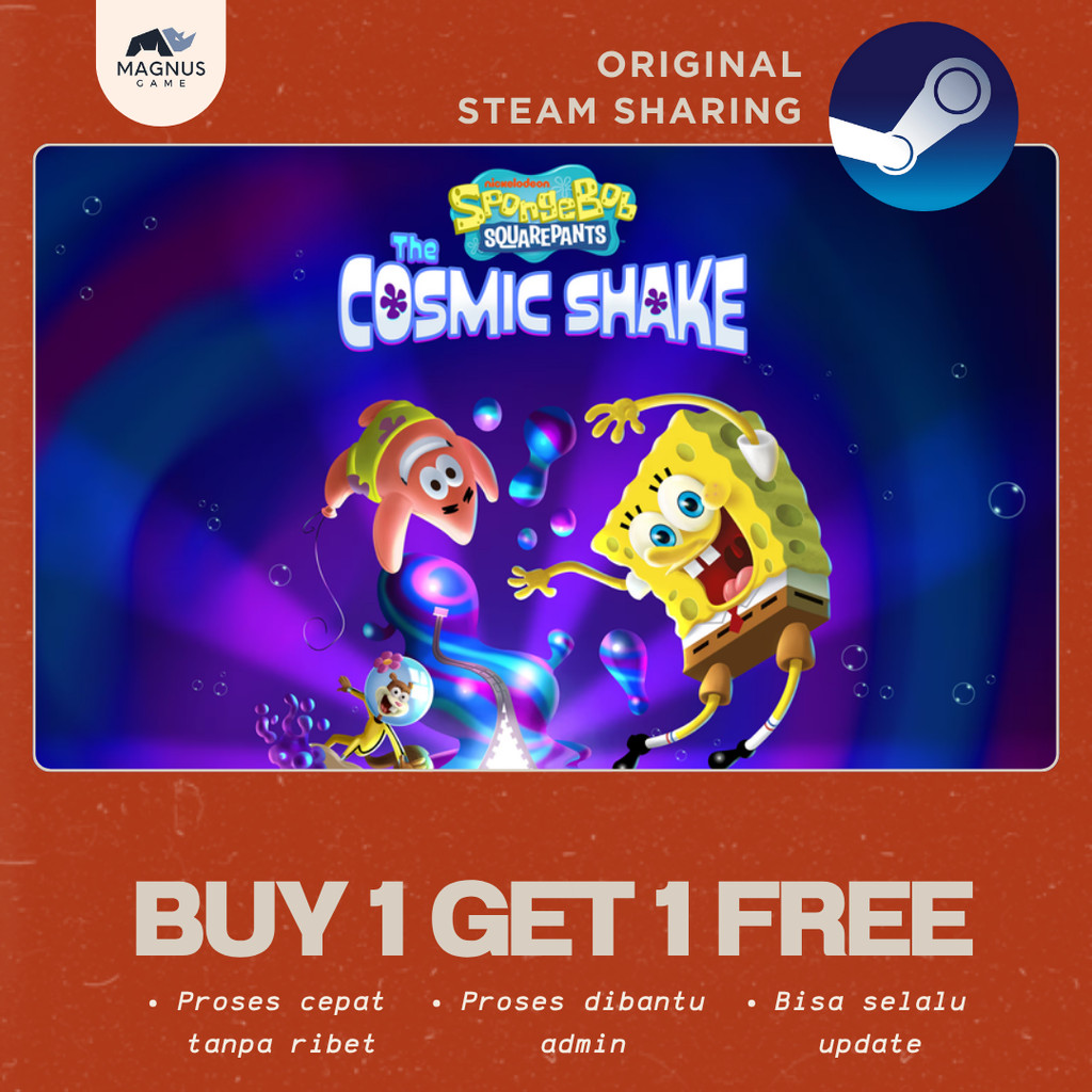 Spongebob Squarepants Cosmic Shake Original Game PC
