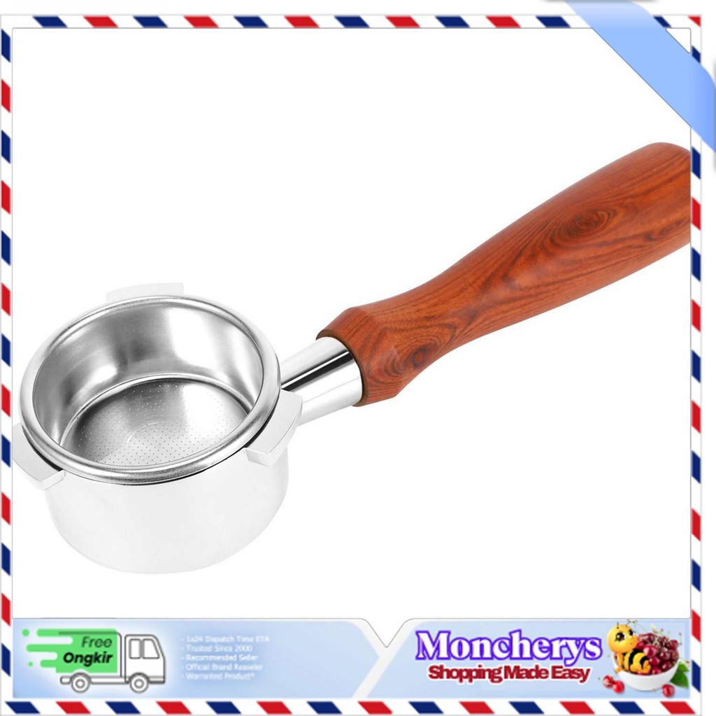 iCafilas Bottomless Naked Portafilter Delonghi Stainless Steel 53mm - NP52