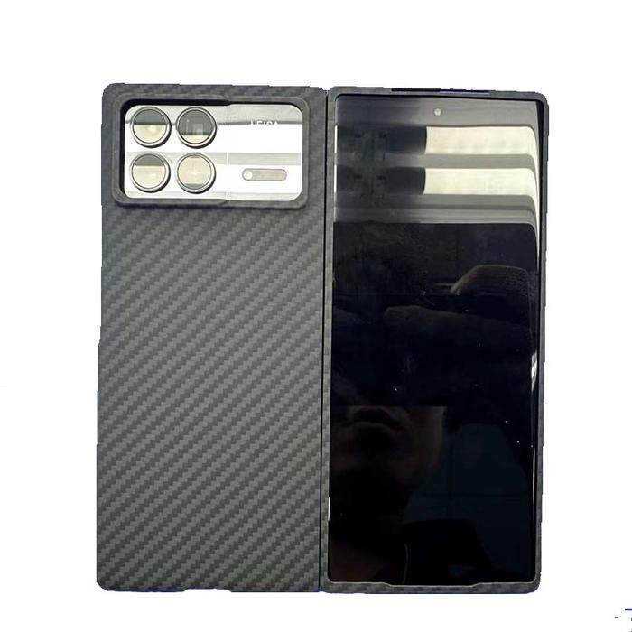 Case for Xiaomi MIX Fold 3 Fold3 Real Carbon Fiber Aramid Antiex
