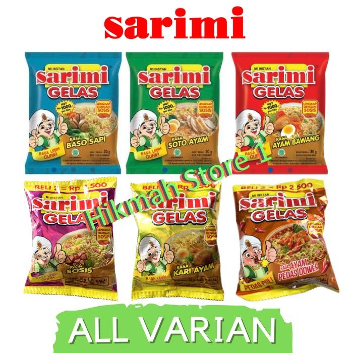

New Sarimi Gelas Mie Gelas Sarimi isi 10pcs Instan