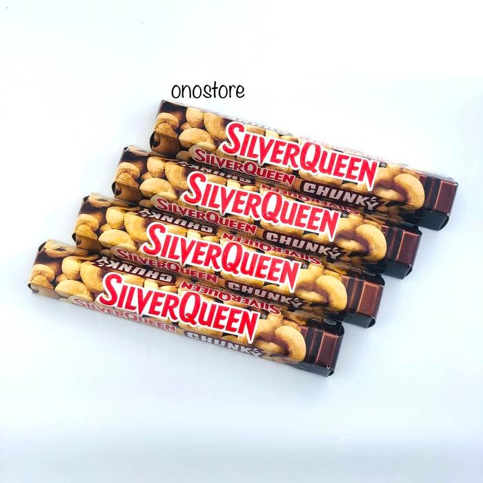 

New Silverqueen Chunky Bar Mete 100 gram/100 gr/100