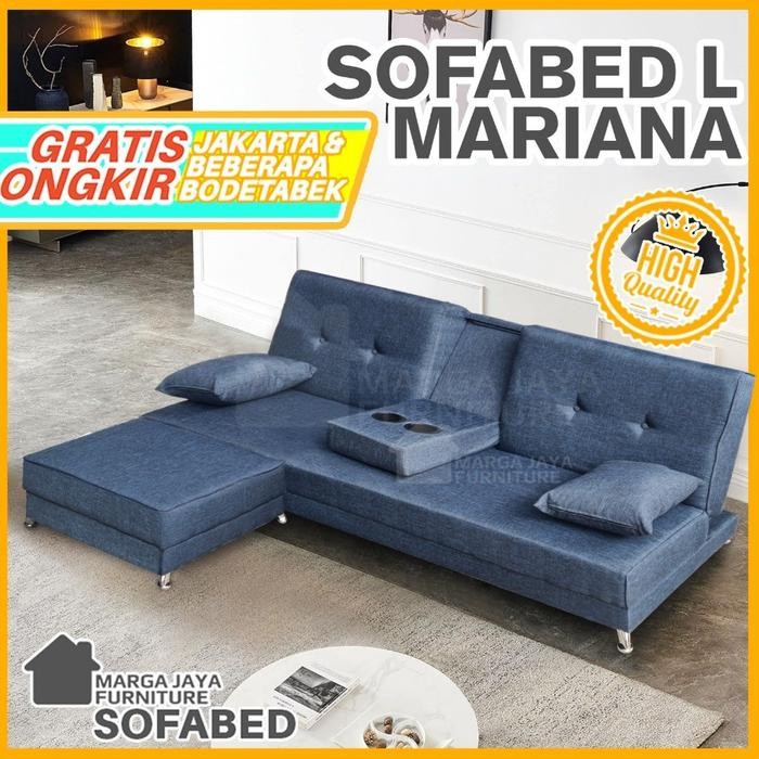 Sofa Bed Nimalis Sofabed Kursi Tamu Lipat 2 Seater