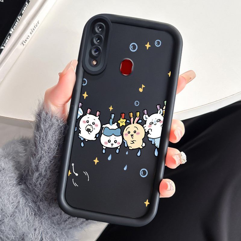 Casing Hp Samsung Galaxy A20s Case Casing Menggantung kucing Kasing HP Silikon Softcase mata langit 