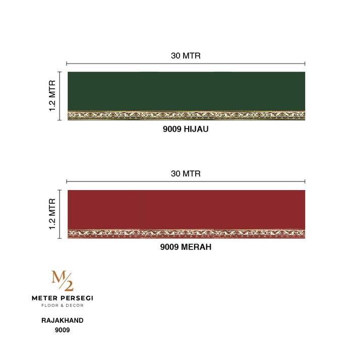 Rajakhand Karpet Sajadah 1.2 X 30 Mtr 9009