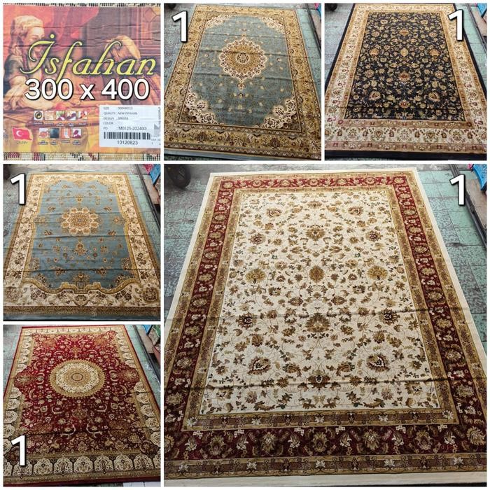 Karpet Turki Ukuran Jumbo 300X400 Mewah Tebal Halus Padat