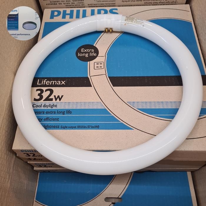 lampu tl ring 32w philip / tl bulat 32w