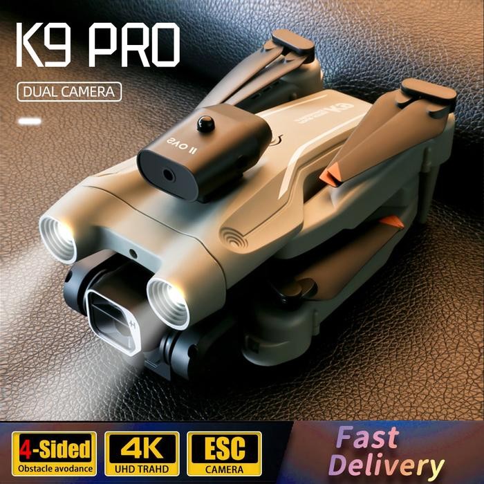 drone K9 PRO dual camera 4K optical flow obstacle avoidance ESC camera