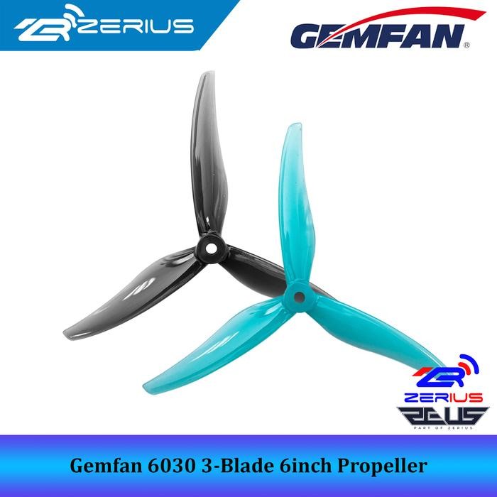 Gemfan Freestyle 6030 3-Blade 6inch for Freestyle FPV Drone Propeller