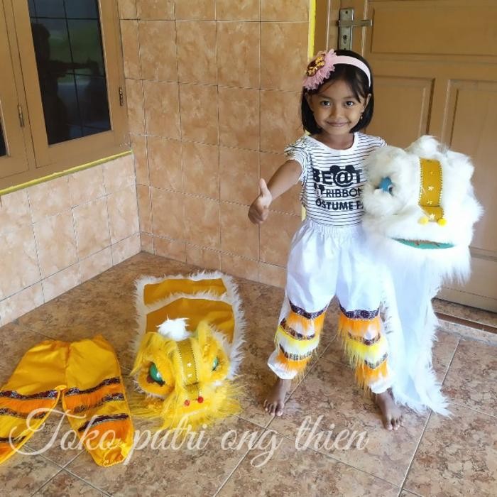 ASLI SATU SET BARONGSAI ANAK special kostum barongsai barongan termurah bar READY STOCK