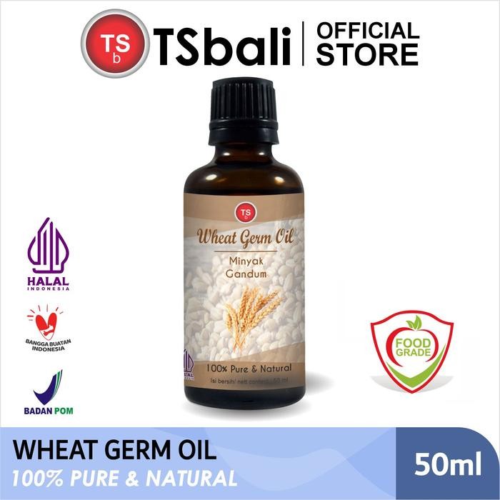 

Tsb - Wheat Germ Oil Minyak Gandum Cold Pressed Unrefined Food Grade 50Ml -Gratisongkir
