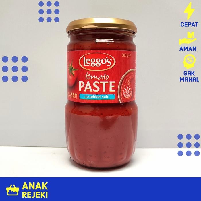 

Tomato Paste Leggo'S 500Gr - Saus Pasta Pizza Italy Tomat Leggos -Gratisongkir