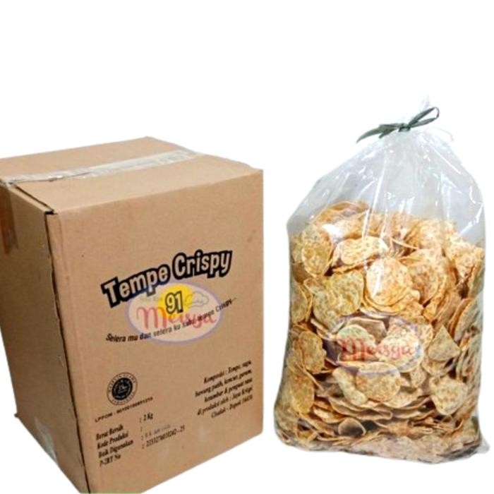 

Keripik Tempe Oven Spesial 1 Dus 2 Kg ( 2000 Gram ) Murah Terlaris