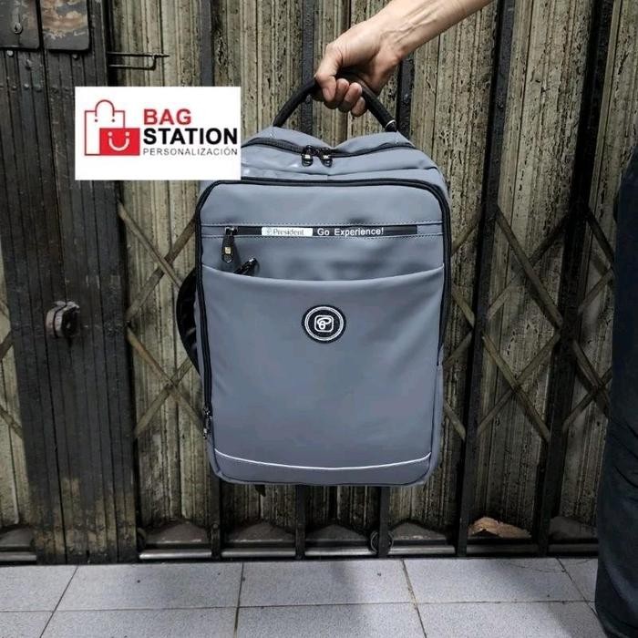 Tas Ransel Laptop President Usb Original Backpack President Tas Punggung Pria Sekolah