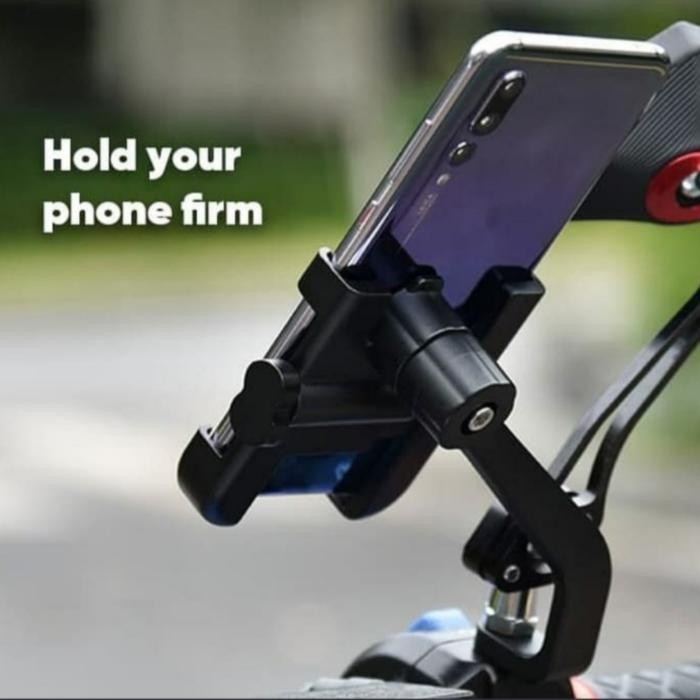 Holder Hp Gps Di Spion Vario Beat Nmax Aerox Supra Nex2 Semua Motor