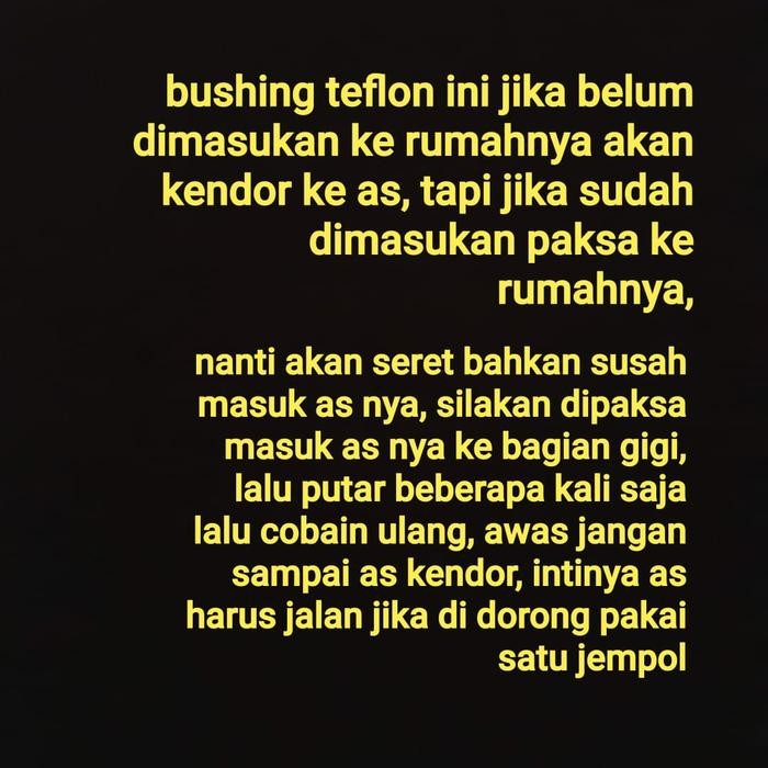 Unik Bushing Rack Stir Mazda 2