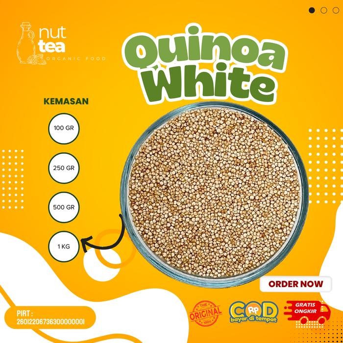 

White Quinoa 1Kg - Quinoa Putih Organik Premium