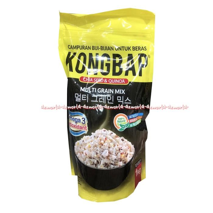 

Kongbap Chia Seed & Quinoa Multi Grain Mix Campuran Bijian Beras 1kg
