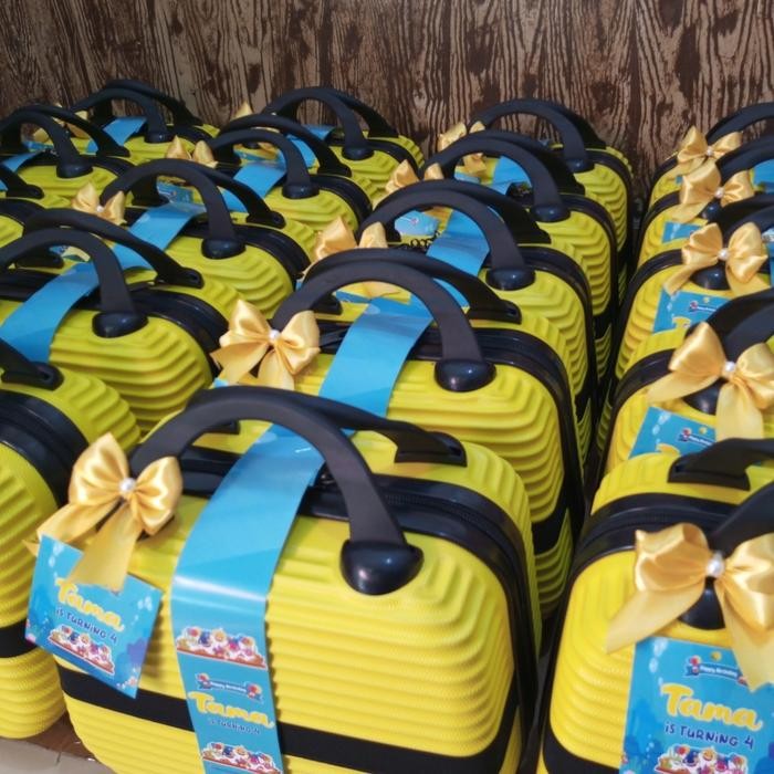 

Souvenir Ulang Tahun Koper Anak Full Colour Mewah / Souvenir Ultah Anak / Koper Mini / Souvenir