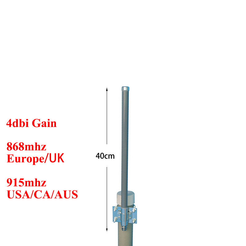868Mhz 915Mhz Antenna Omni Fiber Glass Nb-Iot Lorawan Antena Bobcat Miner Helium Rak Hotspot Mining