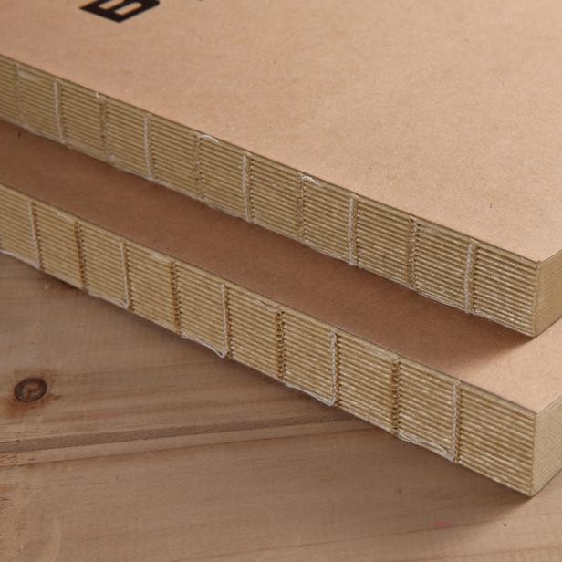 

Potentate Kraft Paper Book Exposed Bound Sketchbook Buku Sketsa