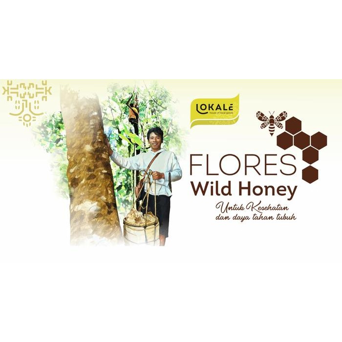

Lokale Flores Pure Wild Honey - Madu Hutan Murni Dari Flores (250G)