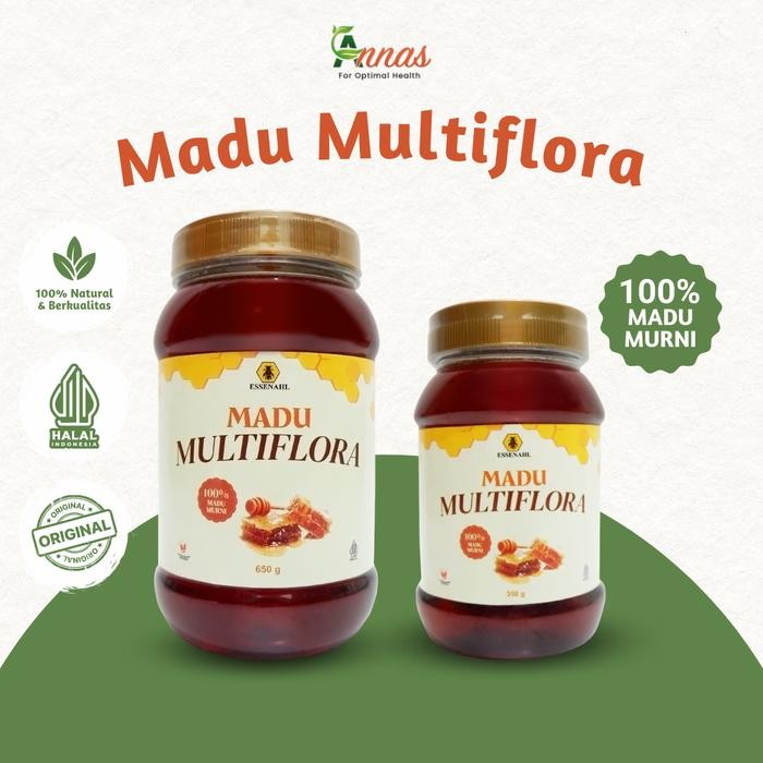 

Madu Murni Essenahl Nektar Multiflora Pure Raw Honey