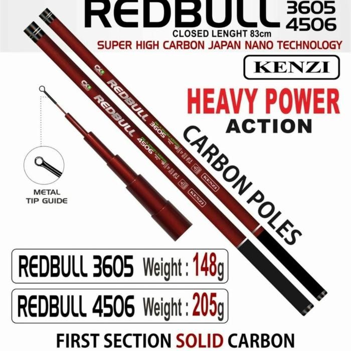 TEGEK KENZI REDBULL 360/450 TERLARIS