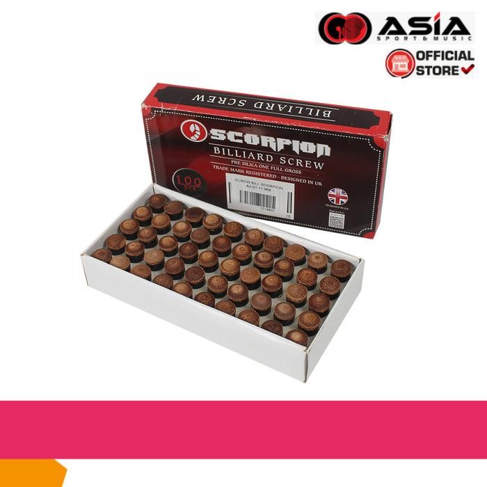 Screw Billiard Scorpion A3-01 Screw Stik Billiard Ball