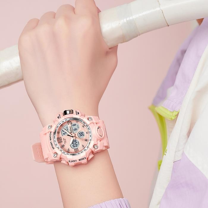 Biden Jam Tangan Wanita Original Multifungsi Digital Analog Jam Cewek