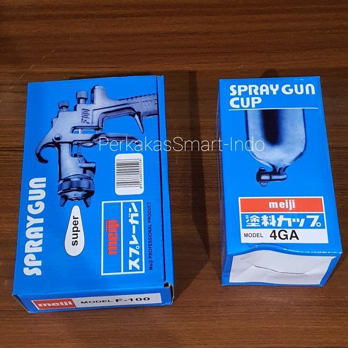 Spray Gun F100 Meiji Tabung Atas/Semprotan Cat F-100/Spit/Spet