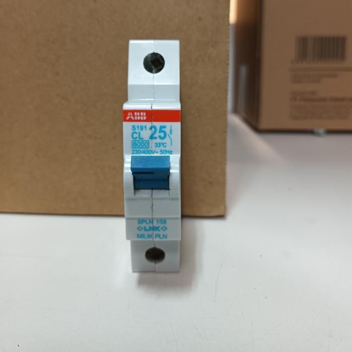 mcb pln 25a/mcb abb pln 1p 25a/mcb abb 1 p 25 a pln Terlaris