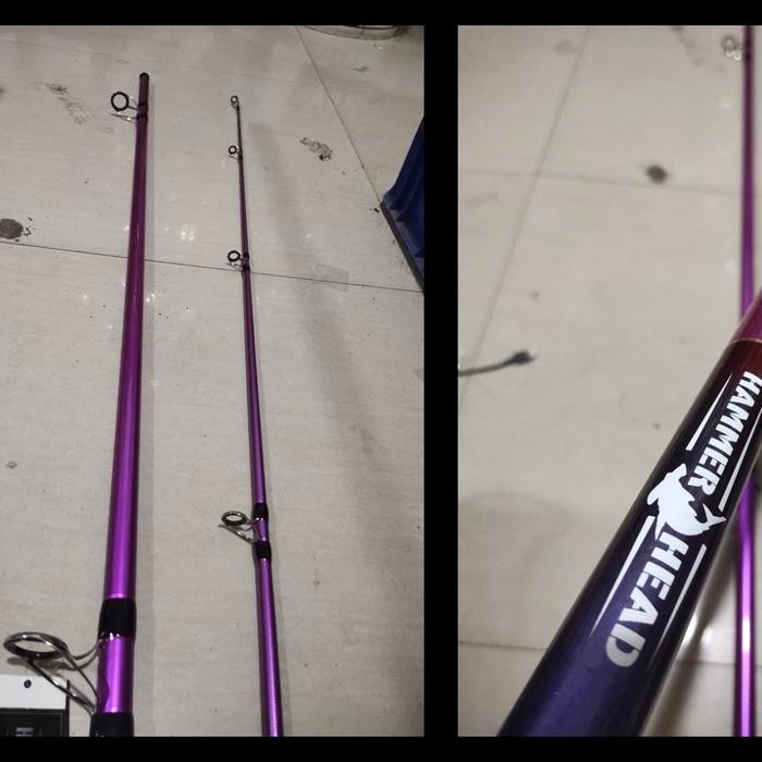 joran hammerhead direct surf type II pilihan 360 390 420 450 sambung 3