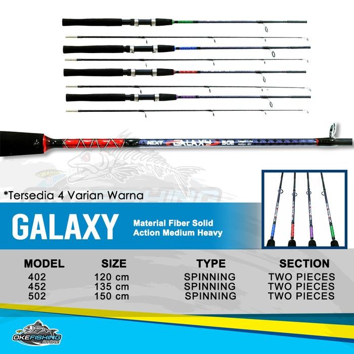 Joran Fiber Next GALAXY - Sambung Dua Versus
