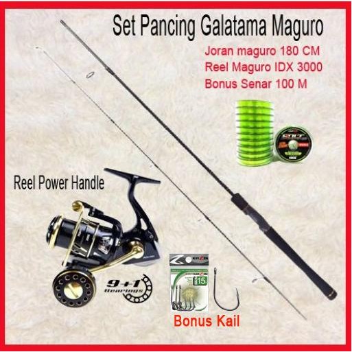Set Pancing Galatama Maguro Joran 180CM
