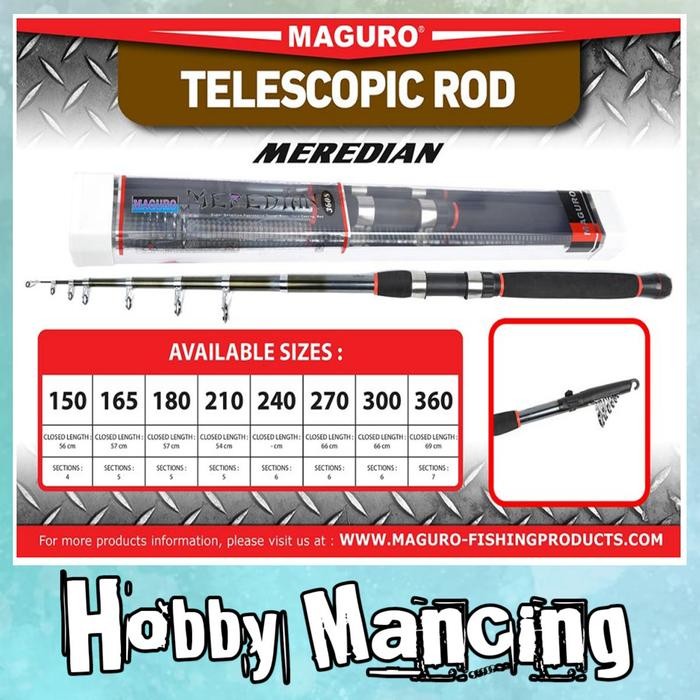 Joran Antena Maguro Meredian