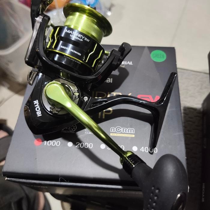 reel ryobi maturity 1000 2000 3000 4000 type sw green power handel