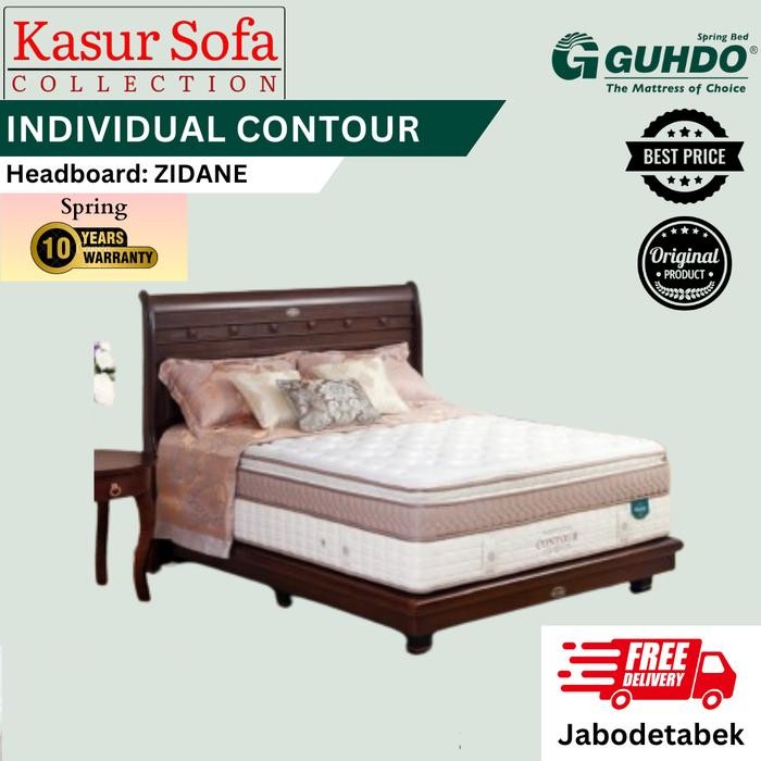 Full Set Guhdo Individual Contour Latex Zidane Victorian Kasur/Matrass/Mattress/Springbed (Medium