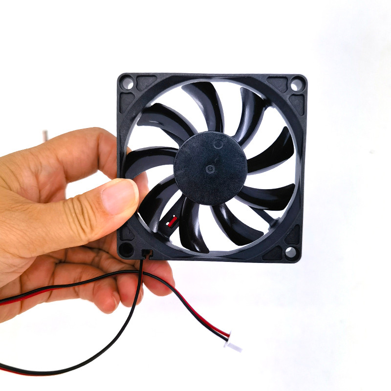 8015 8cm 80mm fan 80x80x15mm DC 5V 12V 24V 2pin cooling fan for router chassis power supply for 3D
