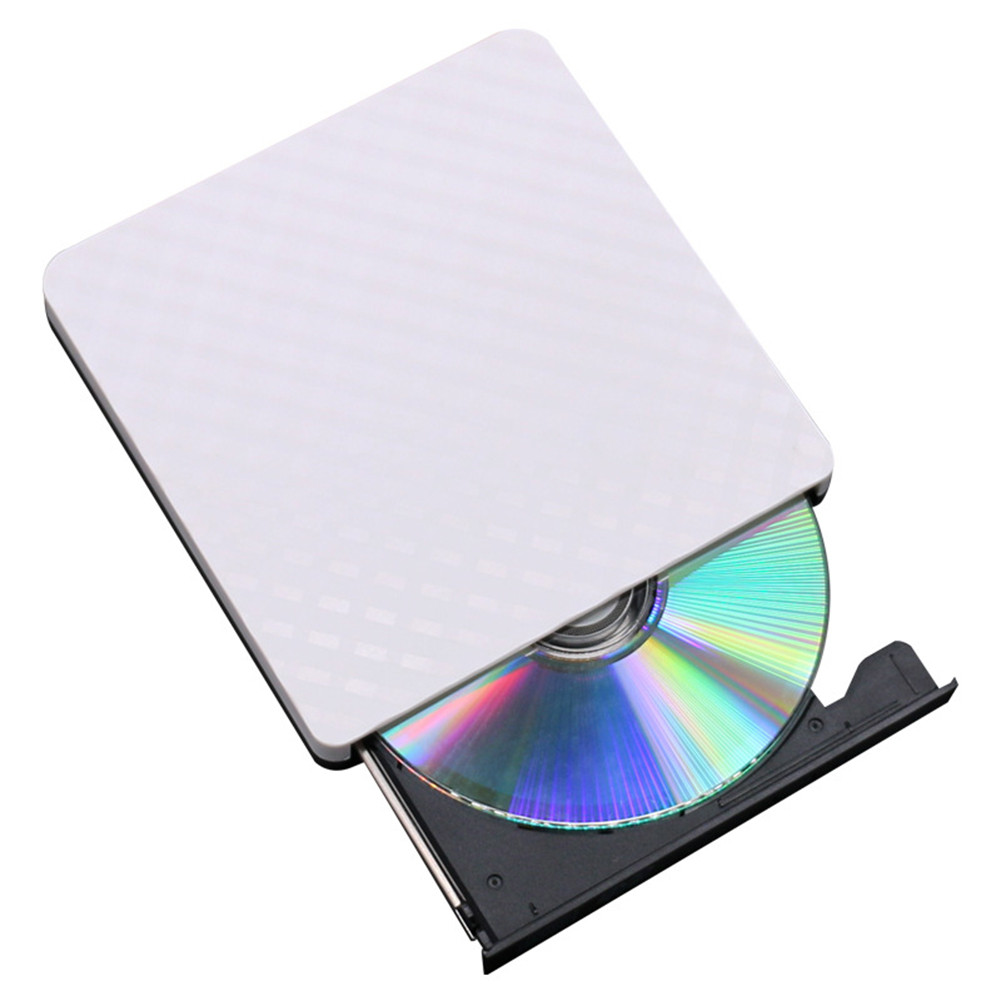 USB 3.0 External DVD RW Burner High Speed Transfer CD Writer Free Drive DVD Reader Portable Optical