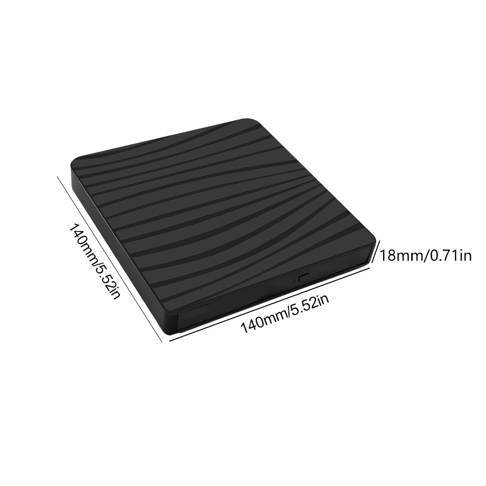 USB External CD DVD Reader CD/DVD Drive Burner Reader External DVD CD Writer Drive Portable Burner