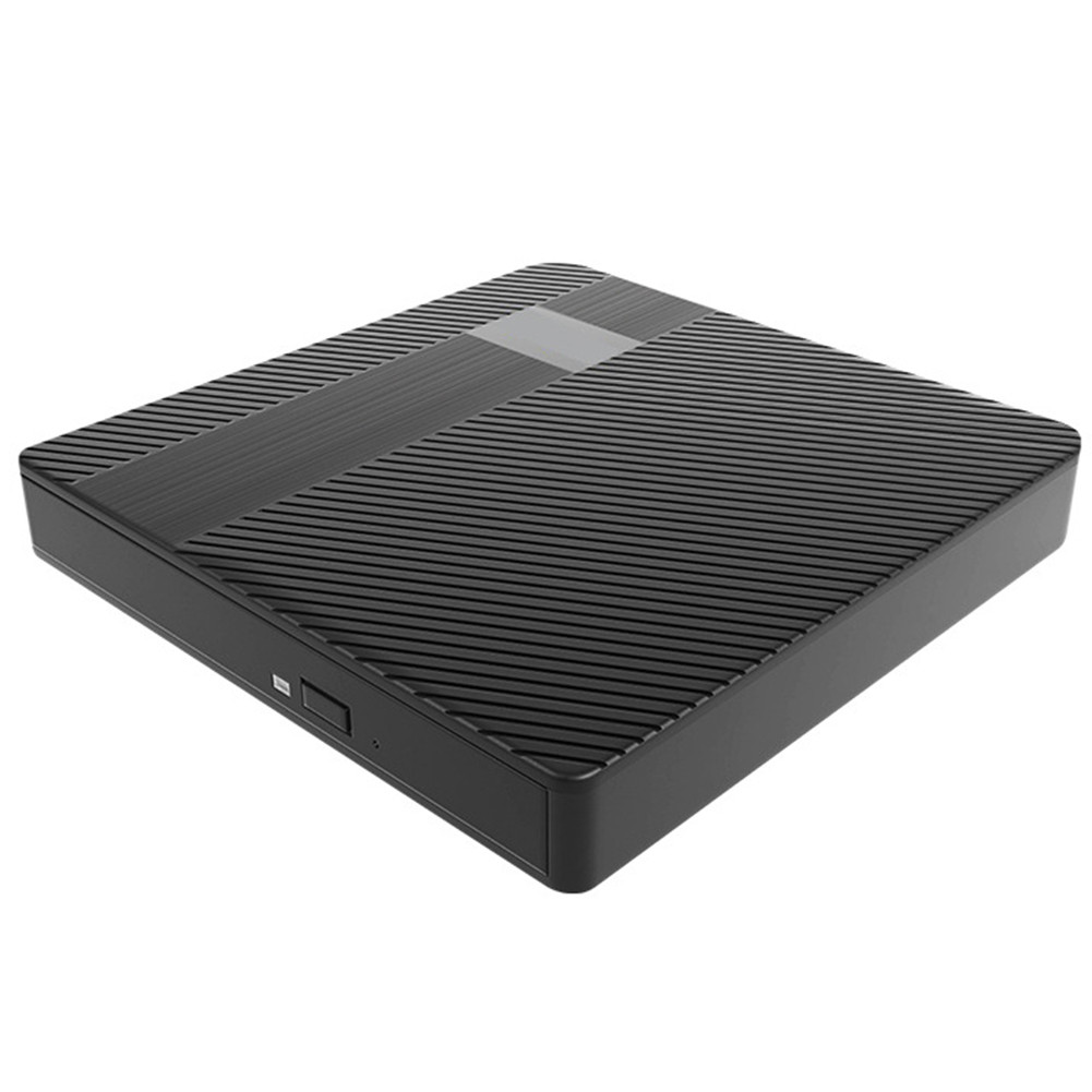 External CD DVD Drive USB 3.0 & Type-C Portable CD DVD ROM for /Linux Windows 7/8/10/11 Laptop PC