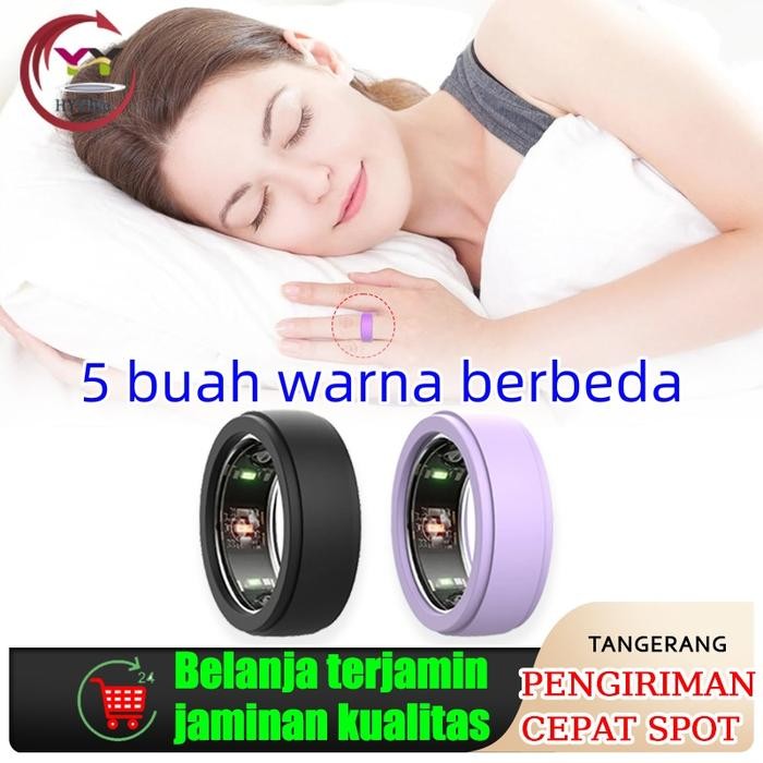 TERMURAH 5pcs Cincin Tasbih kotak pelindung/Kasus Silikon Smart Ring Anti Pengingat Sholat READY