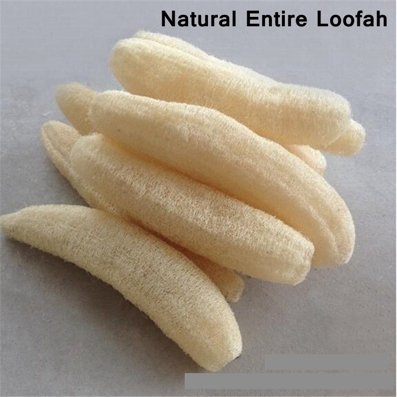 

ReadStar 50pcs/lot Natural Entire Root Loofah Bath Towel Luffa Sponge Customize Cleanner Soap Bath