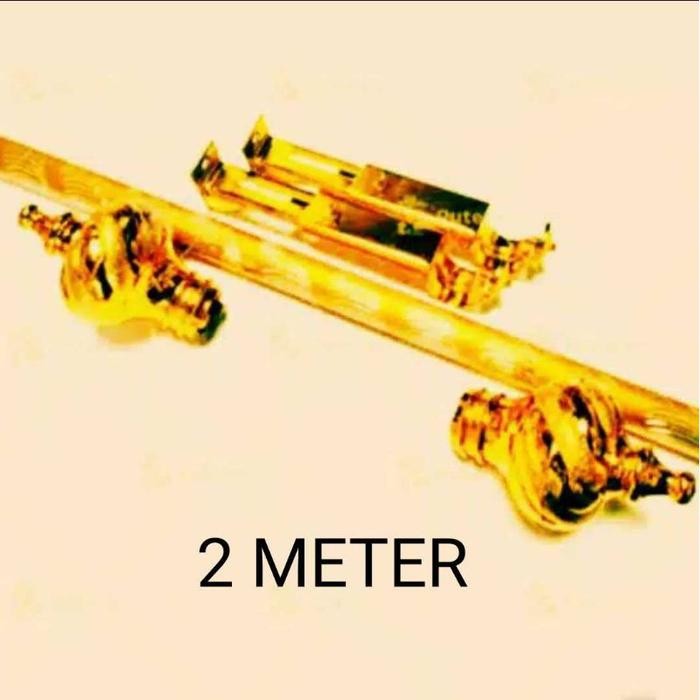 Sale Tiang Hordeng 1,5 Meter Full Set Untuk Dekorasi Rumah