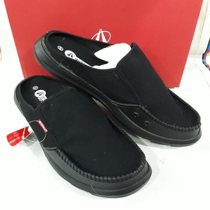 Terbaru Sepatu Sandal Slop Karet Pria Ardiles Original Hitam